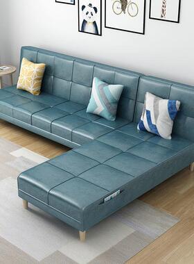 简易多功能可折叠布艺沙发两用小户型科技布RCI沙发客床厅可拆洗
