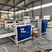 团雪弗扇板宣纸贴纸机度自动胶双面涂板1320木纹纸密板自打动平贴