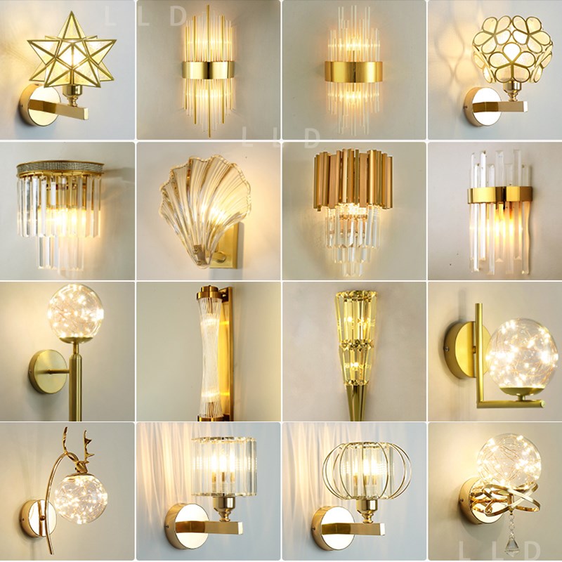 主卧床头灯高级感网红电视背景墙壁灯充电款极P简客厅楼梯阳台墙