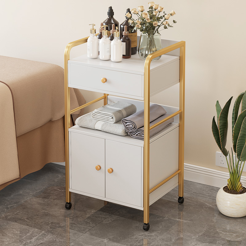 美容院专用小推车置物架多u功能移动工具车理发店纹绣仪器车收纳