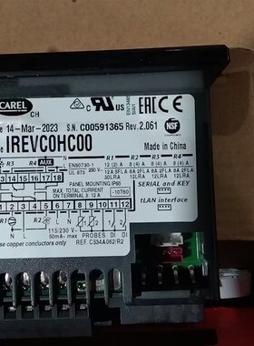 意大利卡乐温控器IREVC0HC00---IREVCOHCOO