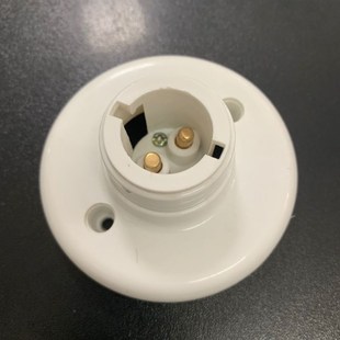 B22卡口悬吊式灯头灯座加厚老式家用家用led灯泡灯头座子挂丝插口
