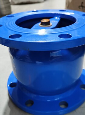 法兰消声止回阀 单向阀 HC41X 逆止阀 DN50 DN65 DN80 DN100