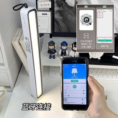 酷毙灯学生宿舍学习台灯书桌磁吸led护眼灯智能阅读灯充电床头灯