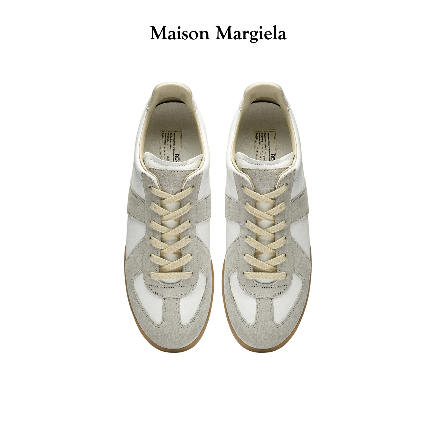 Maison Margiela马吉拉休闲运动鞋男士拼色德训鞋