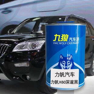 力油漆帆汽车X50粉红优雅银汽车翻新改色成品漆X60深W邃黑X80白色