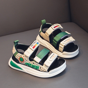 儿童凉鞋男童鞋2023年夏季新款宝宝软底J小男孩防滑鞋子运动沙滩