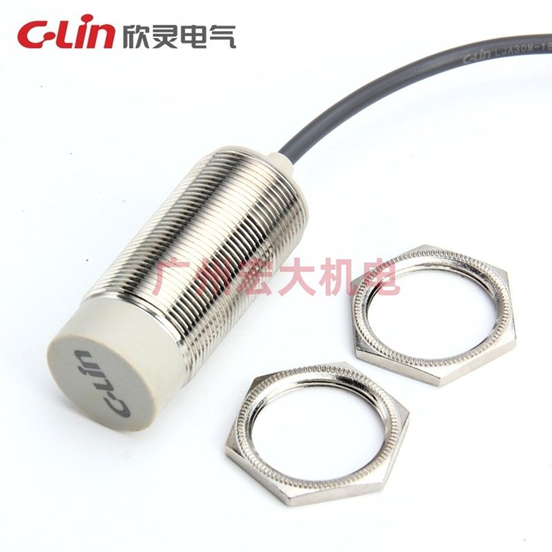 欣灵牌电感式接近开关LJA30M-18N1/N2/P1/D1/D2/A1/A2 M30传感器