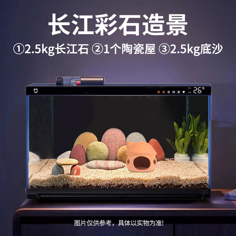 小智能米鱼缸造景套装全套摆件画法几何南美风枯木长江石假山布景,农用物资,苗木固定器/支撑器,淘宝优惠券,粉丝福利购,淘宝优惠卷