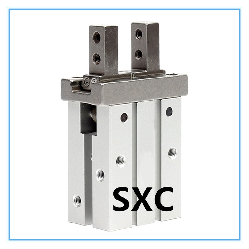 SXC长行程手指平行开闭型气缸MHZL2-16D MHZL2-10D/20D/25D HDZL