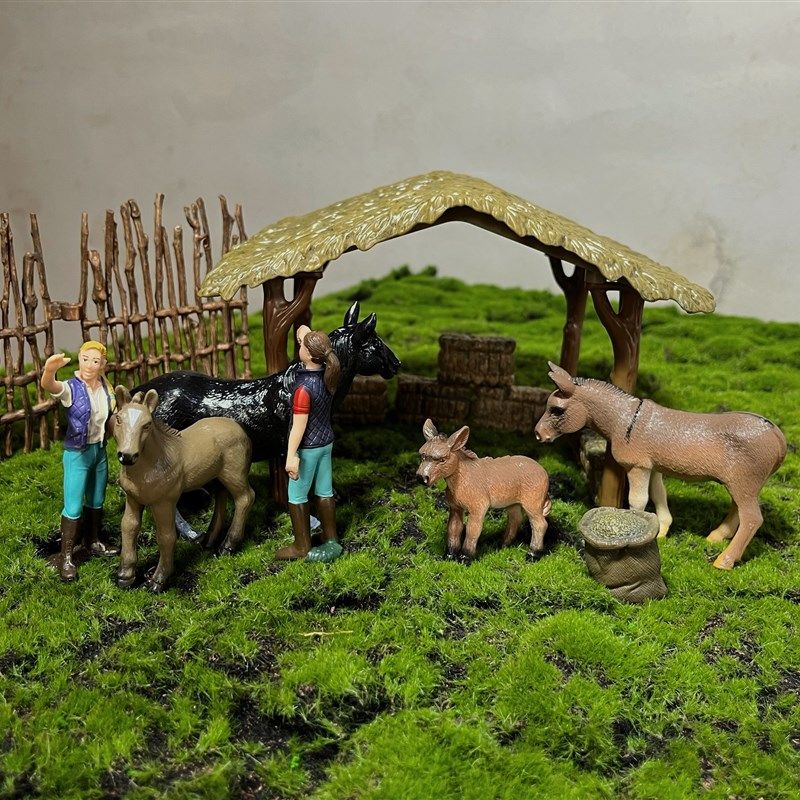 场景模型仿真微缩迷你小茅草棚牛棚马棚微景沙盘道具造景装饰摆件,农用物资,苗木固定器/支撑器,淘宝优惠券,粉丝福利购,淘宝优惠卷