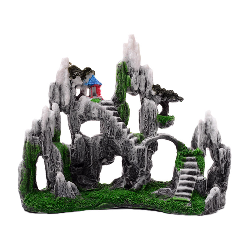 鱼缸造景装饰中大号假山石头工艺品水族箱装饰仿真树脂假山石摆件,农用物资,苗木固定器/支撑器,淘宝优惠券,粉丝福利购,淘宝优惠卷