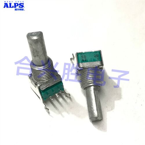 日本ALPS精密电位器RK09L卧式单联B5K 功放音响音量电位器 轴长20