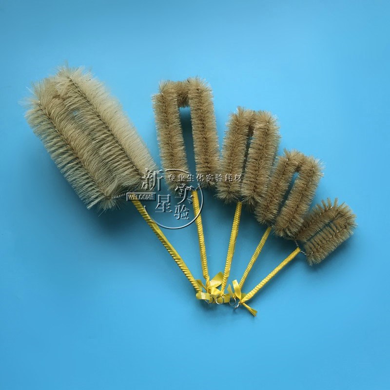 玻璃烧杯刷100/250/500/1000/2000ml猪毛刷子实验清洗毛刷量