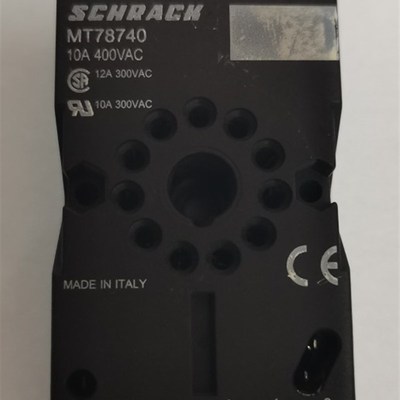 MT78740 原装SCHRACK/TE/泰科 MT321024 继电器底座 MT-78740