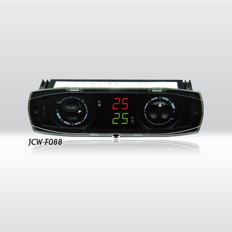 巨创JCW-F088温控器星星冰柜冷柜冷藏冷冻双温控数显温度控制器
