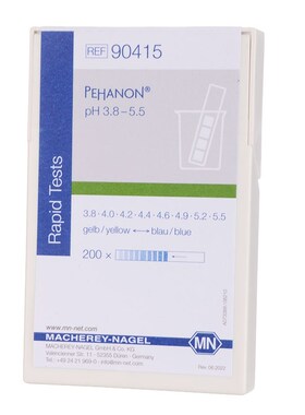 德国MN进口90415测试条电镀用PEHANON精密PH试纸3.8-5.5酸碱90419