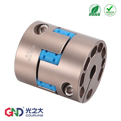 光之大GFJC梅花联轴器伺服大扭矩丝杆模组弹性膜片连轴器MMJCN