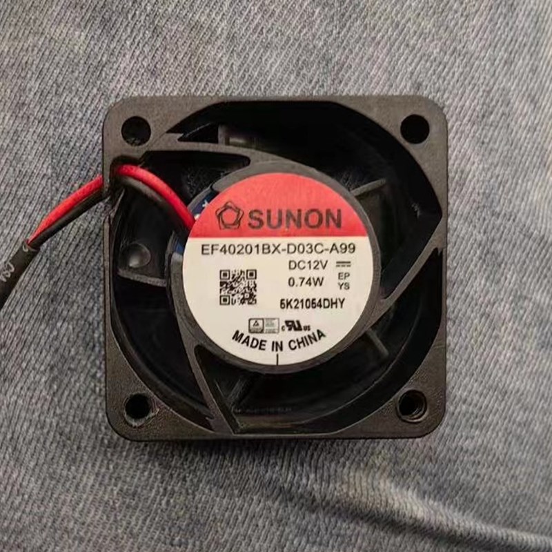 SUNON EF40201BX-D03C-A99 DC12V 0.74W 建准4CM静音电源散热风扇