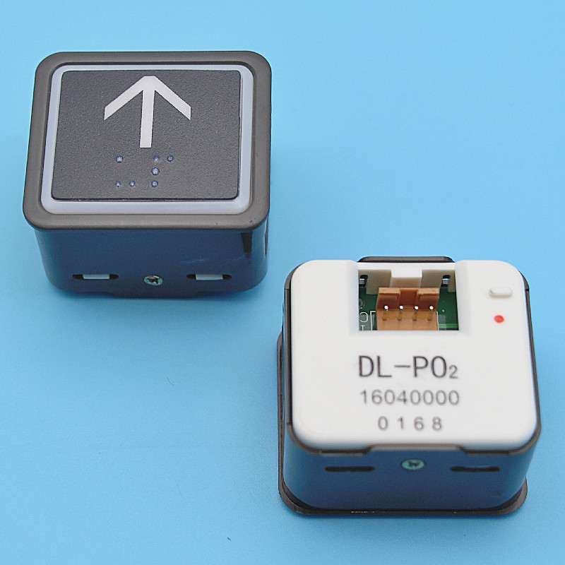 日立电梯外呼按钮外召按键上下开关门箭头DL-PO2盲文按钮