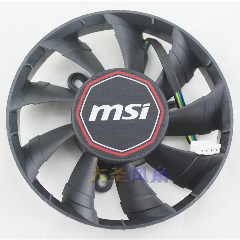 MSI微星N760/R9 270X 960 GAMING OC ITX FY09015H12LPA显卡风扇