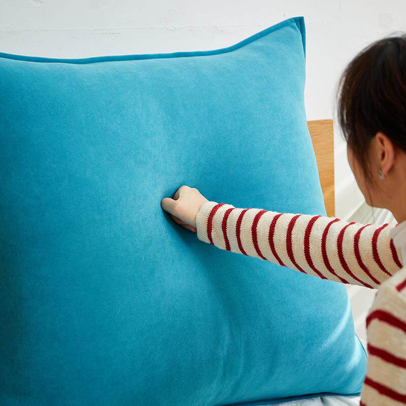 猫抓布大抱枕沙发靠枕简约床头靠背垫客厅靠垫套罩耐脏可定制尺寸