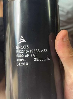 EPCOS 6800UF 400V电解电容B43310-A9688-M B9688-A1 J9688-A82