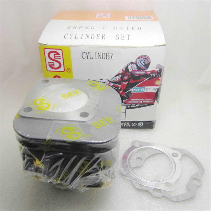 摩托车配件JOG90 风帆90 XH90 改装加大套缸 汽缸 活塞 环   台湾