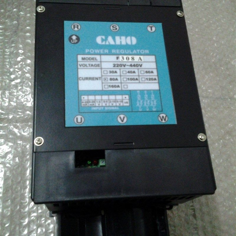 台湾CAHO宣荣F308A电力调整器可控硅SCRS相位控制器零配件