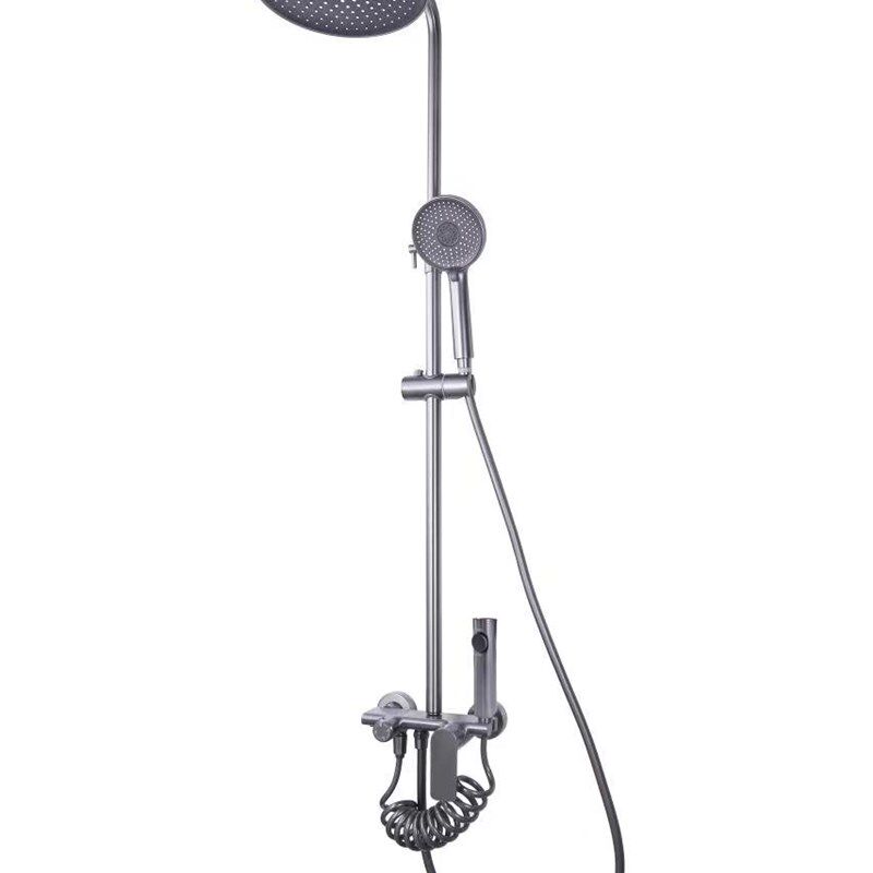 正品埃美柯全铜灰抢花洒浴缸冷热水淋浴喷枪式龙头YG570FQ专卖店