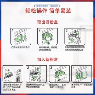 适用Type2120D理光MP2352SP粉盒2852碳粉2510PF DSM622墨盒DSM627