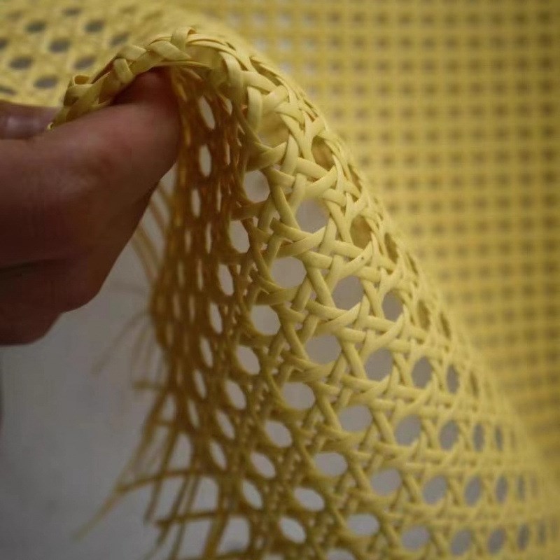 塑料藤编仿藤材料家具装饰八角藤椅网格屏风吊顶编织网藤席