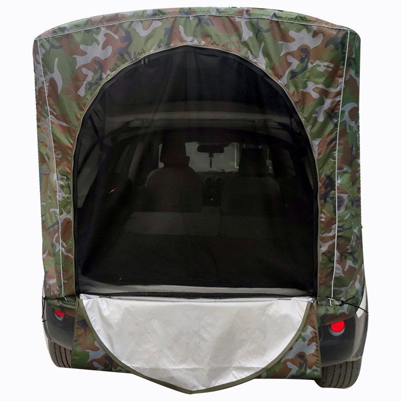 汽车SUV自驾游车载车顶车尾后备箱帐篷简易版防雨户外野营露营