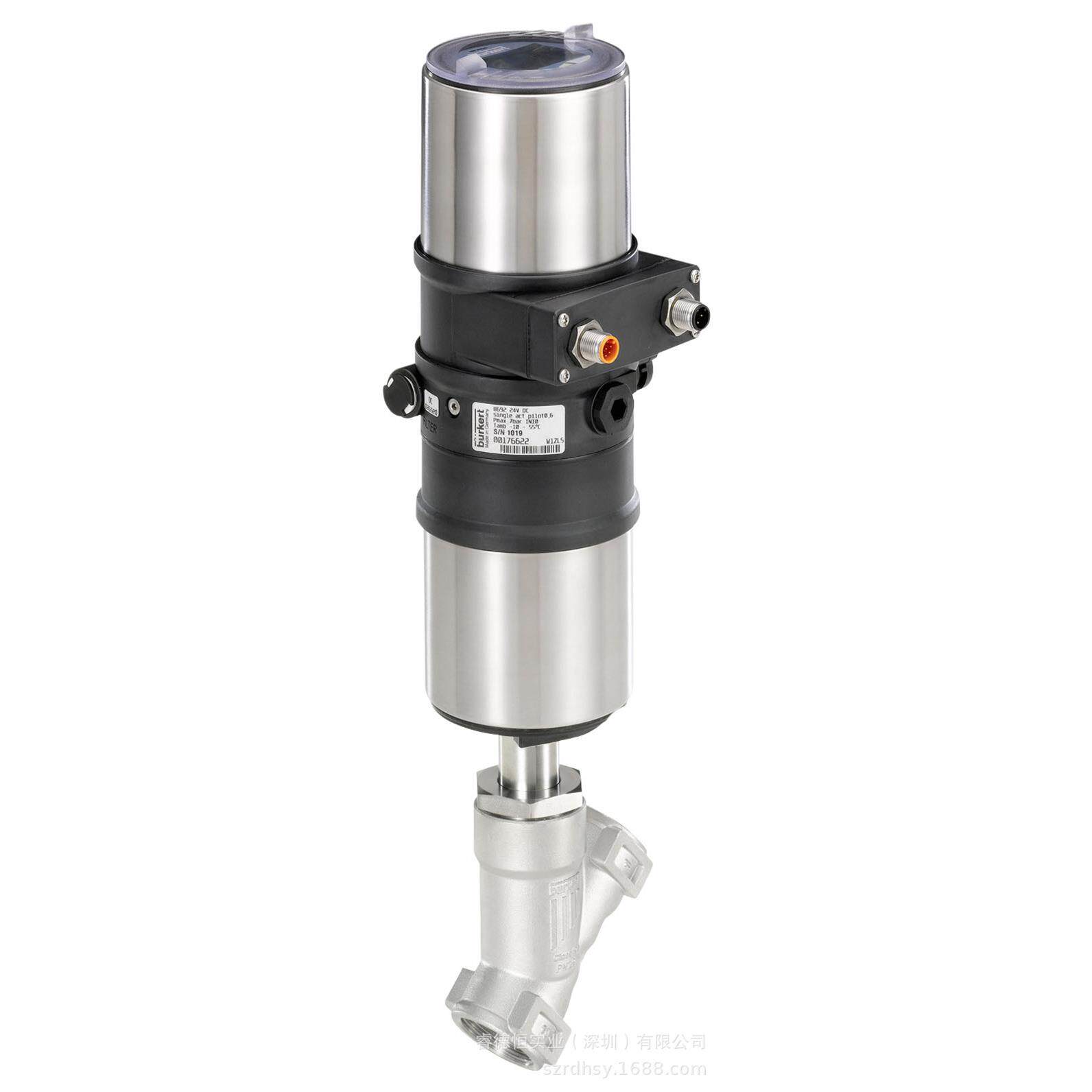 德国 BURKERT 宝帝 2100卫生级 不锈钢角座阀 - 实物图
