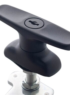 KL107-1-1 黑色把手锁 配电箱机柜门锁控制柜锁 厂家直发