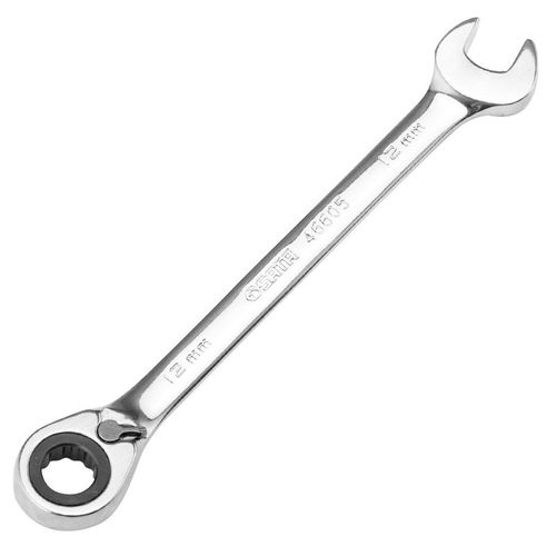 世达46605棘轮扳手双向梅开扳手梅花开口两用快扳铬钒钢12MM