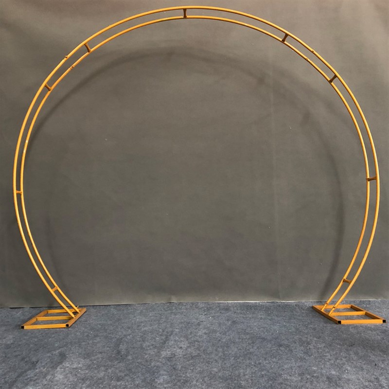 2019新款婚庆道具圆环 双杆拱门架子 单杆拱门圆弧形婚礼