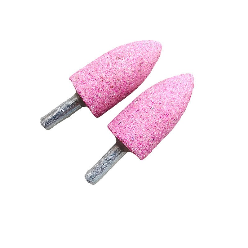 红刚玉白刚玉棕刚玉砂石电磨头砂轮磨头陶瓷打磨头柄6金属磨毛刺