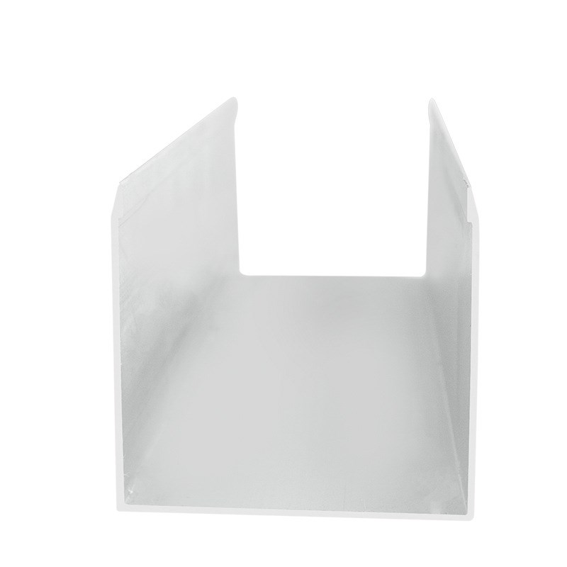 恒东净化铝型材 50槽铝5050U型岩棉板槽铝马槽净化无尘车间铝型材