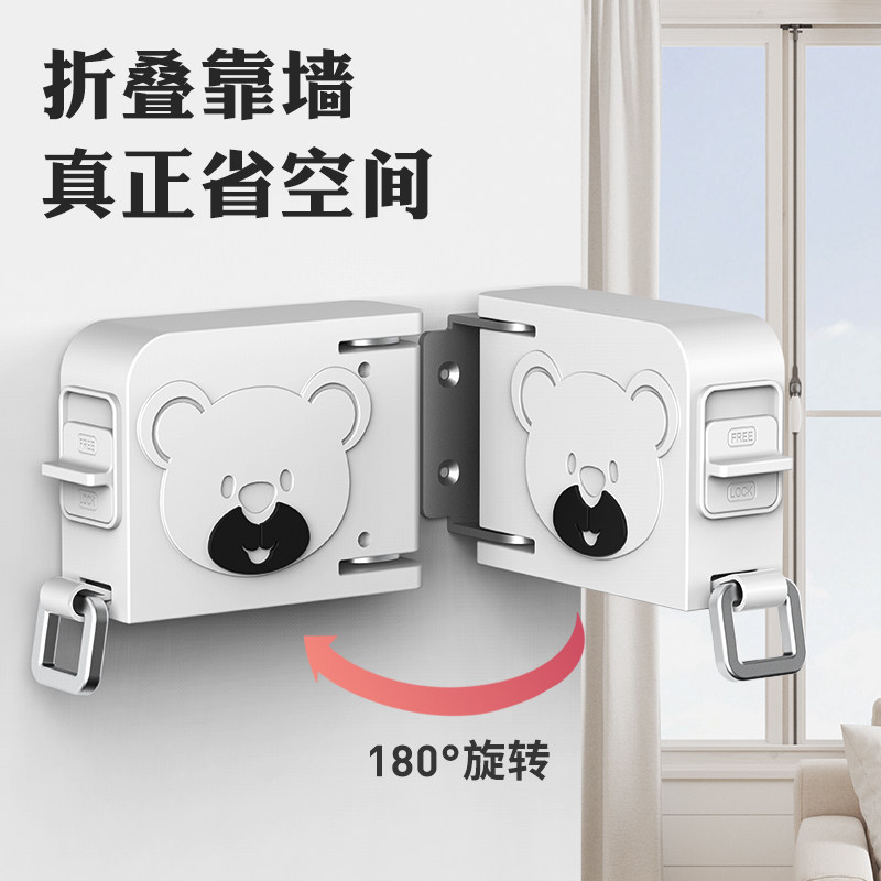 隐形晾衣绳室内免打孔浴室卫生间伸D缩钢丝挂晒杆阳台隐藏式晾衣