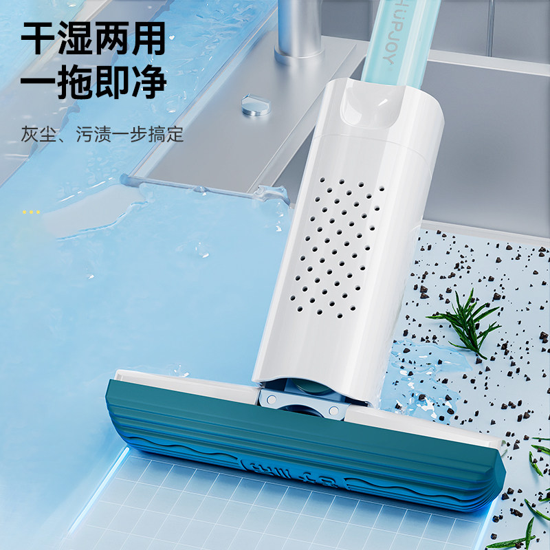 迷你小拖把免f手洗桌面手持懒人擦桌子神器家用海绵吸水胶棉卫生