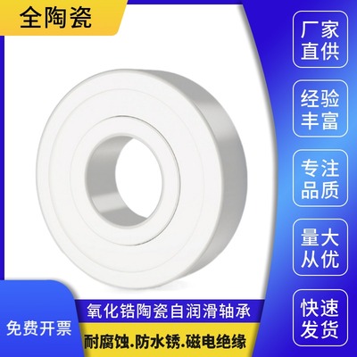ENDB氧化锆全陶瓷密封防水轴承6816 6817 6818 6819 6820 CE RS