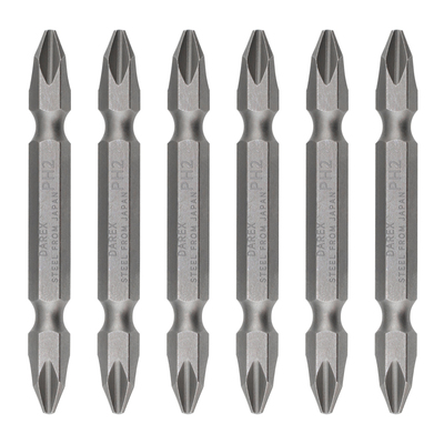 DAREX大力士加硬螺丝刀批头十字风批咀多功能双头批嘴强磁起子头