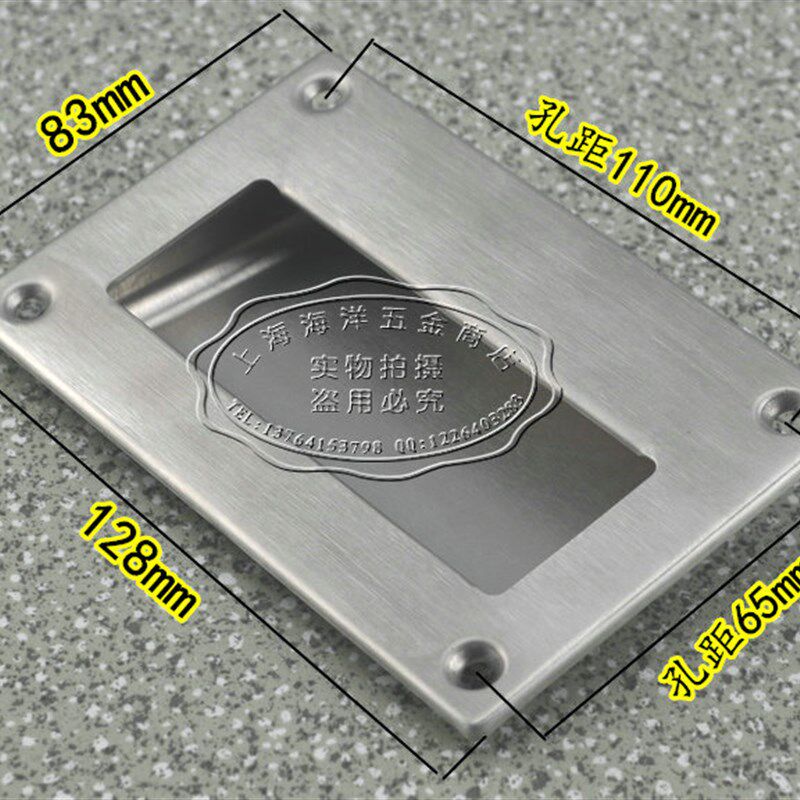 304不锈钢明装拉手防火门拉手工业设备箱扣手 柜门拉手嵌入式拉手