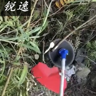 若嫣割草机刀片通用锯树刀片打小树割灌机直角链条锯片家用割草机