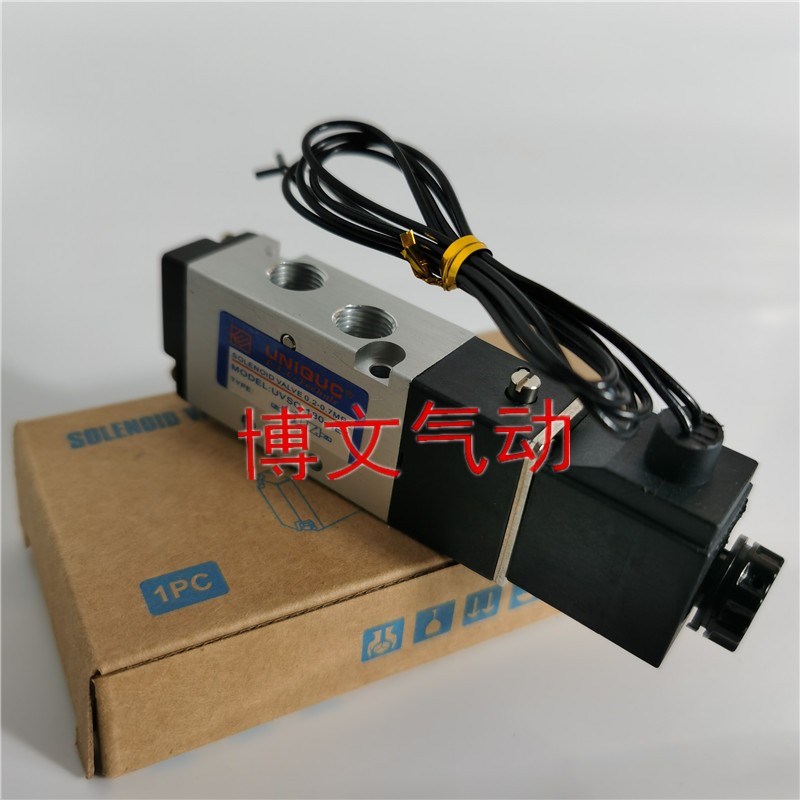 气动电磁阀台湾UNIQUC电磁阀UVSC-180-4E1原装正品UVSC-180-4E2
