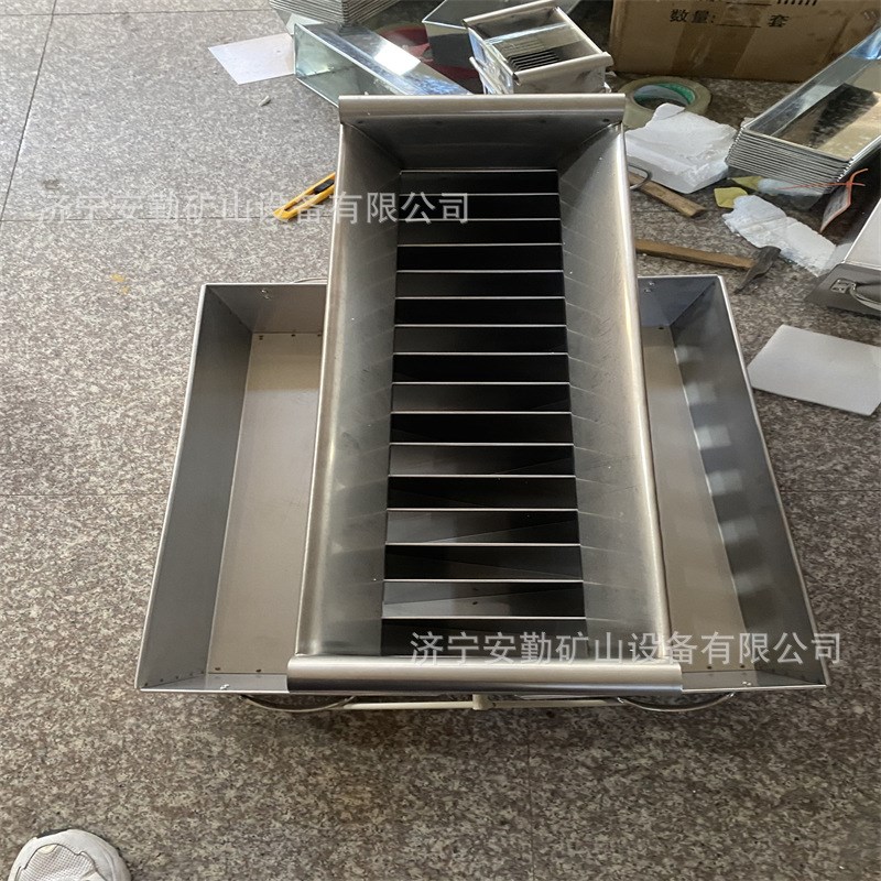 敞开式二分器不锈钢缩分器分样器多种规S格不锈钢二分器