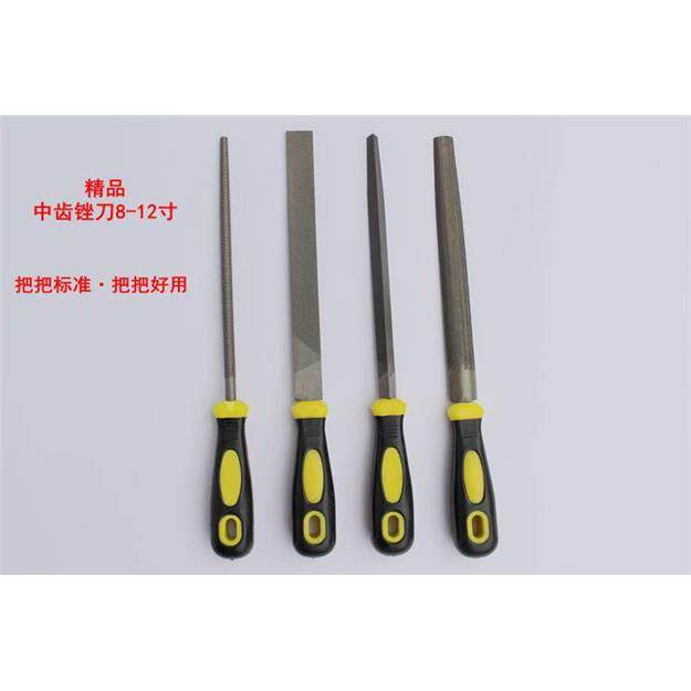 精品工具8寸10寸12寸锉刀 整形锉 板锉 半圆锉 三角锉 汽车钢板锉