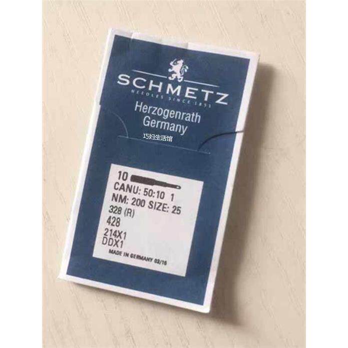 德国蓝狮机针SCHMETZ皮革机针帆布机针厚料篷布机机针DDX1 214X1