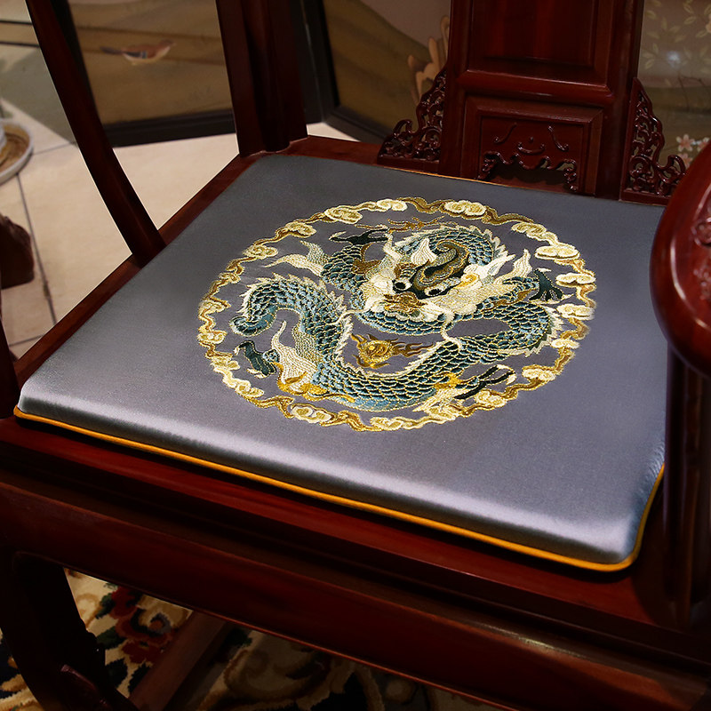 红木沙发坐垫椅子垫明清古典仿古圈椅太师M椅餐桌椅防滑海绵垫定